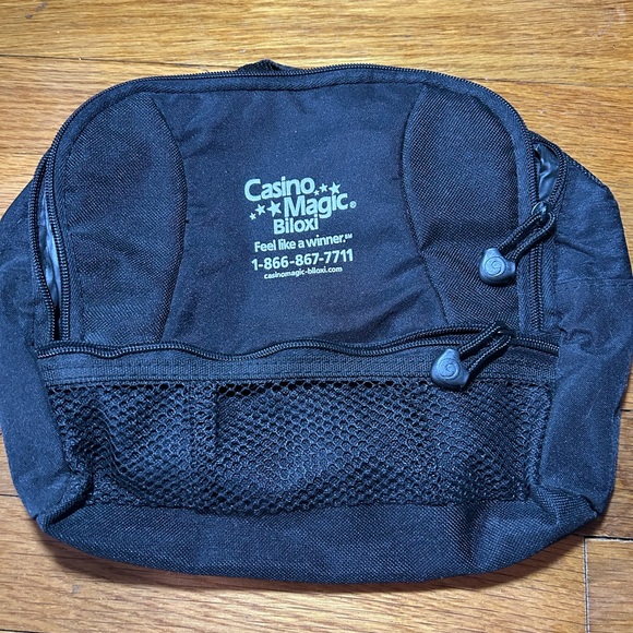 Casino Magic Handbags - BOGO Casino Magic Black Travel Bag with Adjustable Straps